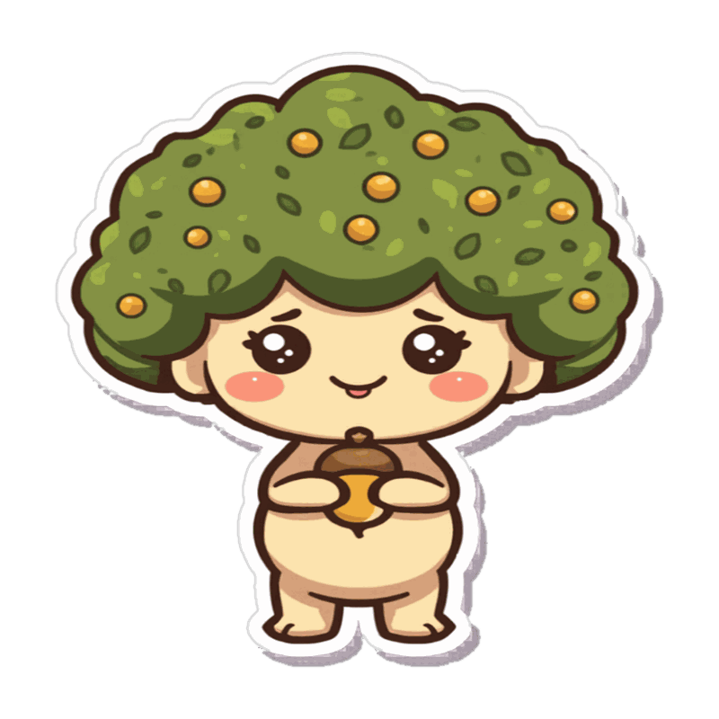 Oak — The Anchor guardian mascot